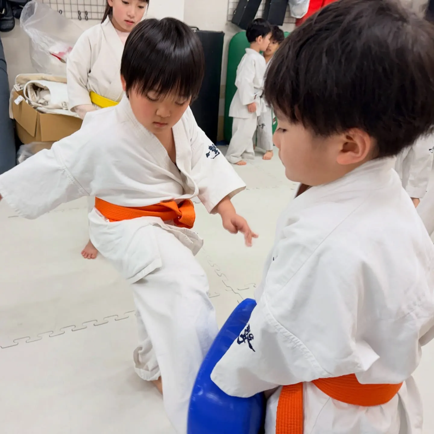 少年部！寒さに負けず頑張りました！