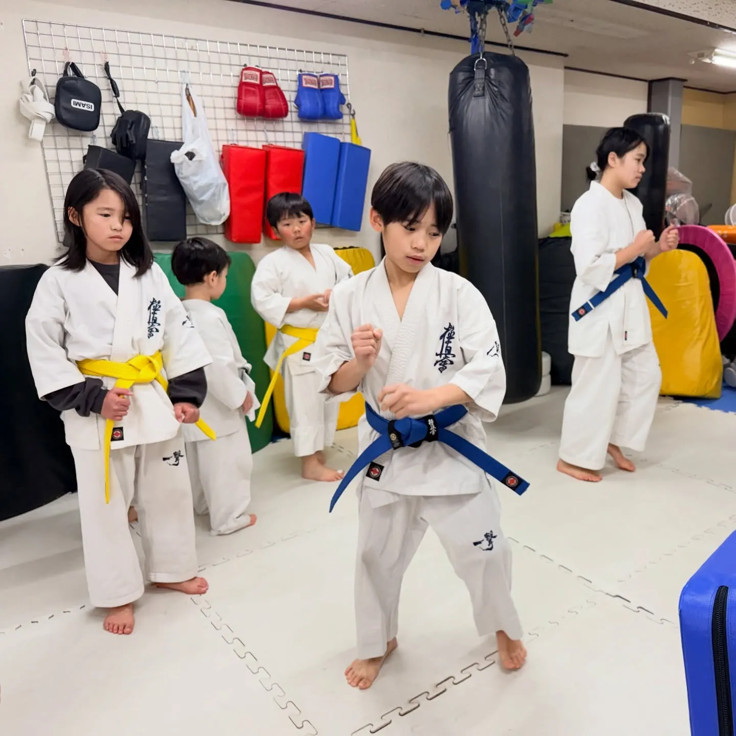 少年部！寒さに負けず頑張りました！