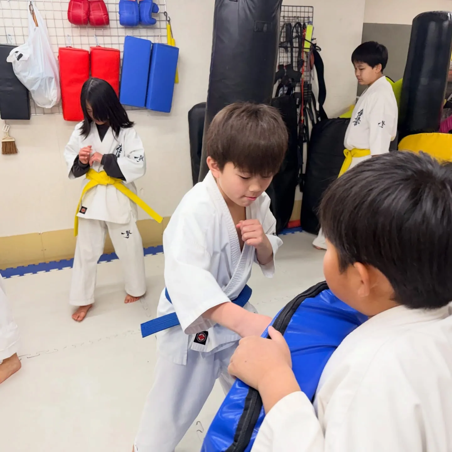 少年部！寒さに負けず頑張りました！