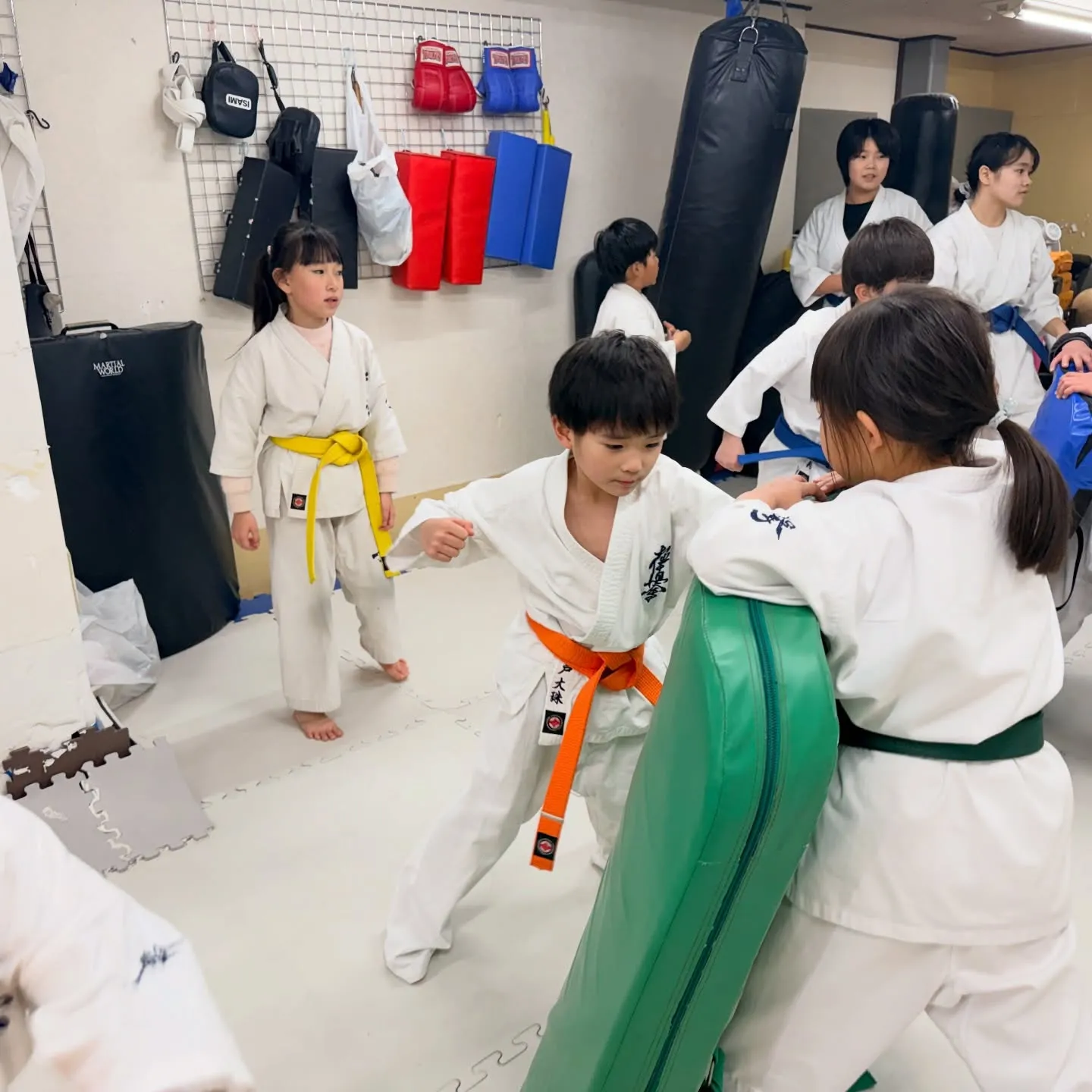 少年部！寒さに負けず頑張りました！