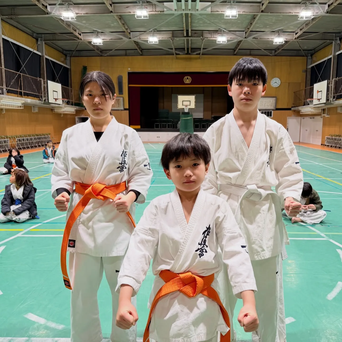 今日もみんな頑張りました！