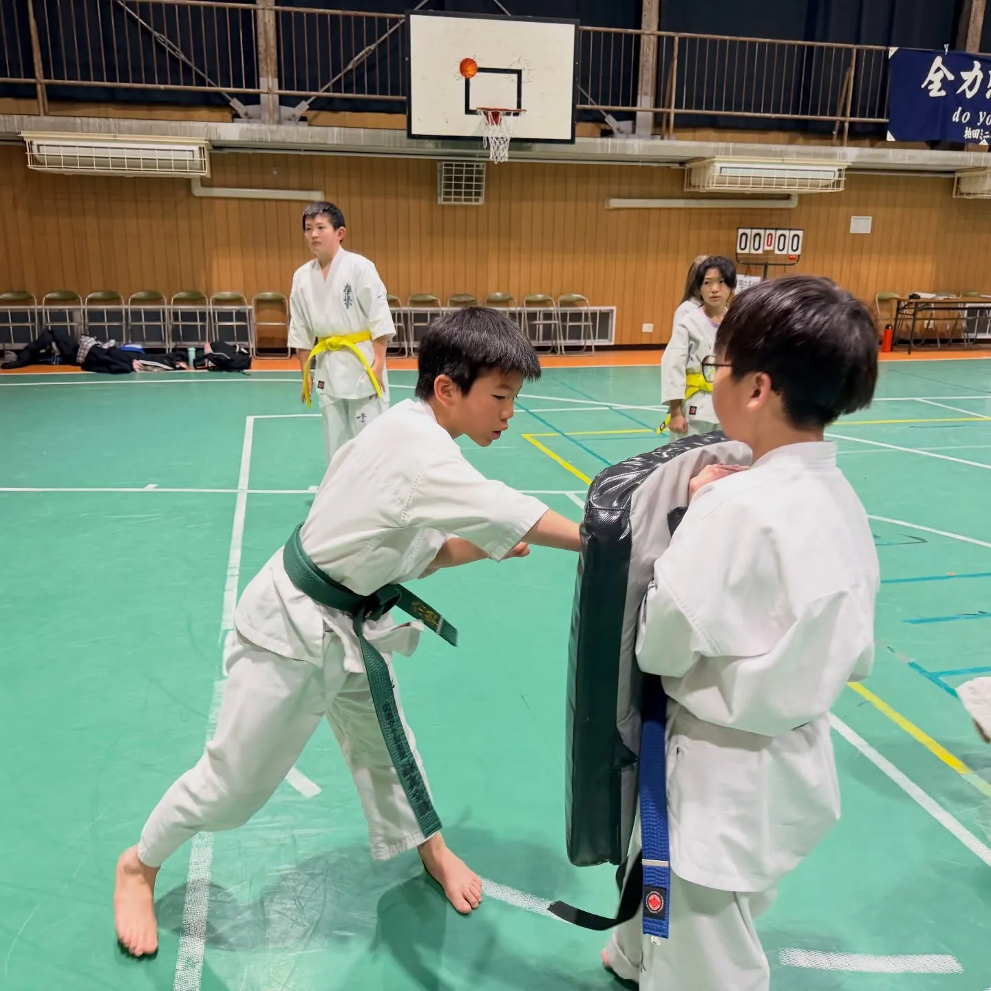 今日もみんな頑張りました！