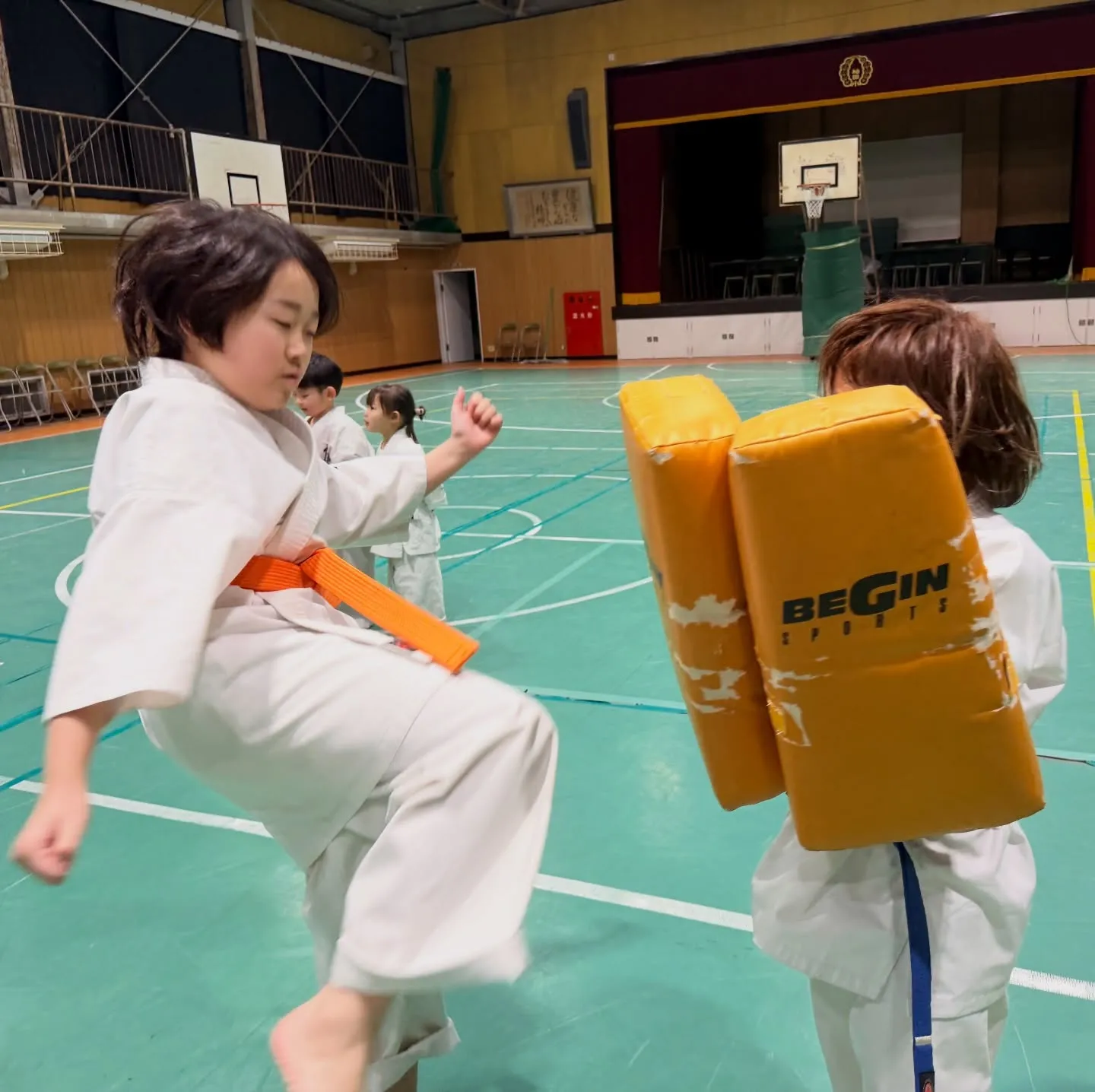 今日もみんな頑張りました！