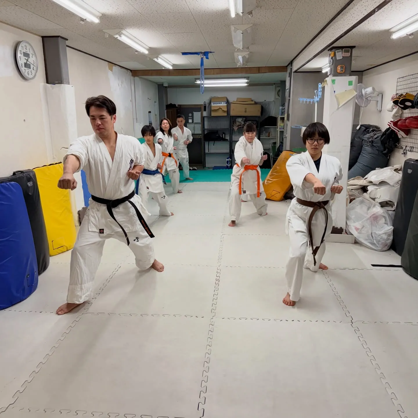 この寒さの中みんな頑張りました！