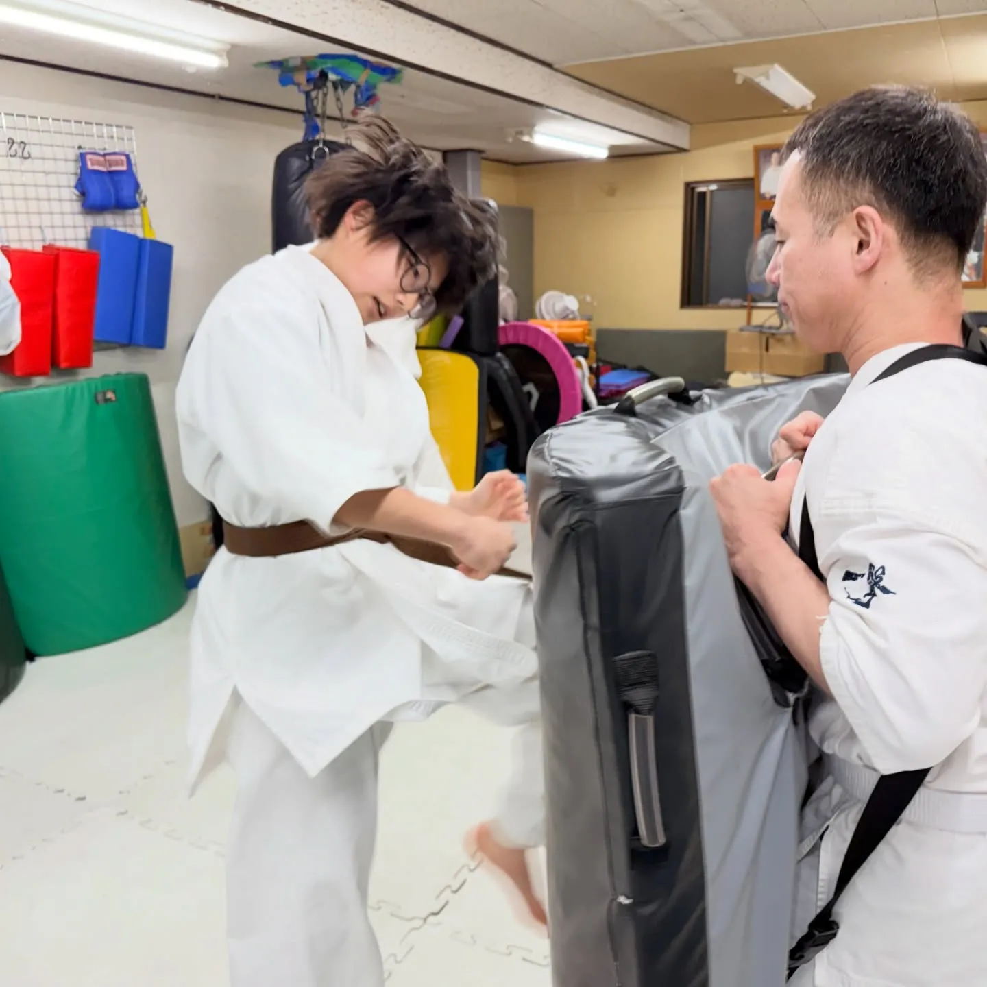 この寒さの中みんな頑張りました！