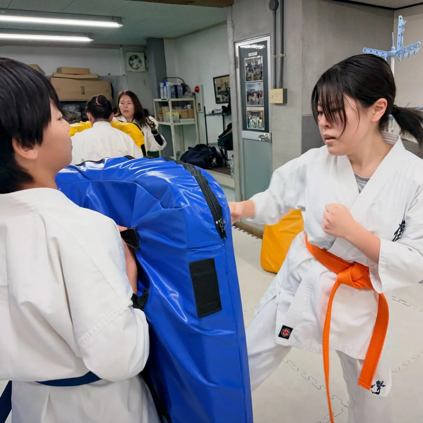 この寒さの中みんな頑張りました！