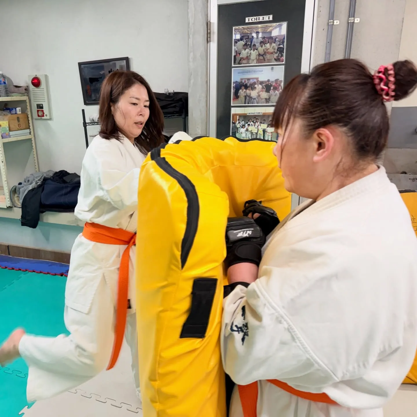 この寒さの中みんな頑張りました！