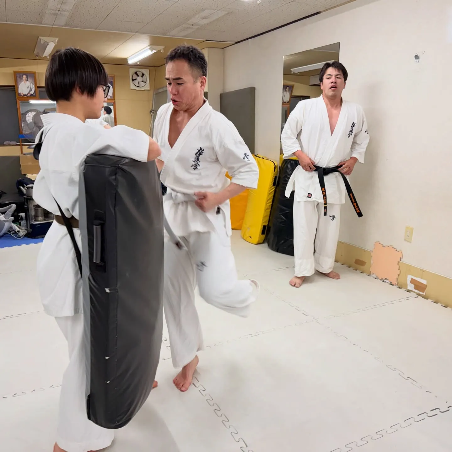 この寒さの中みんな頑張りました！