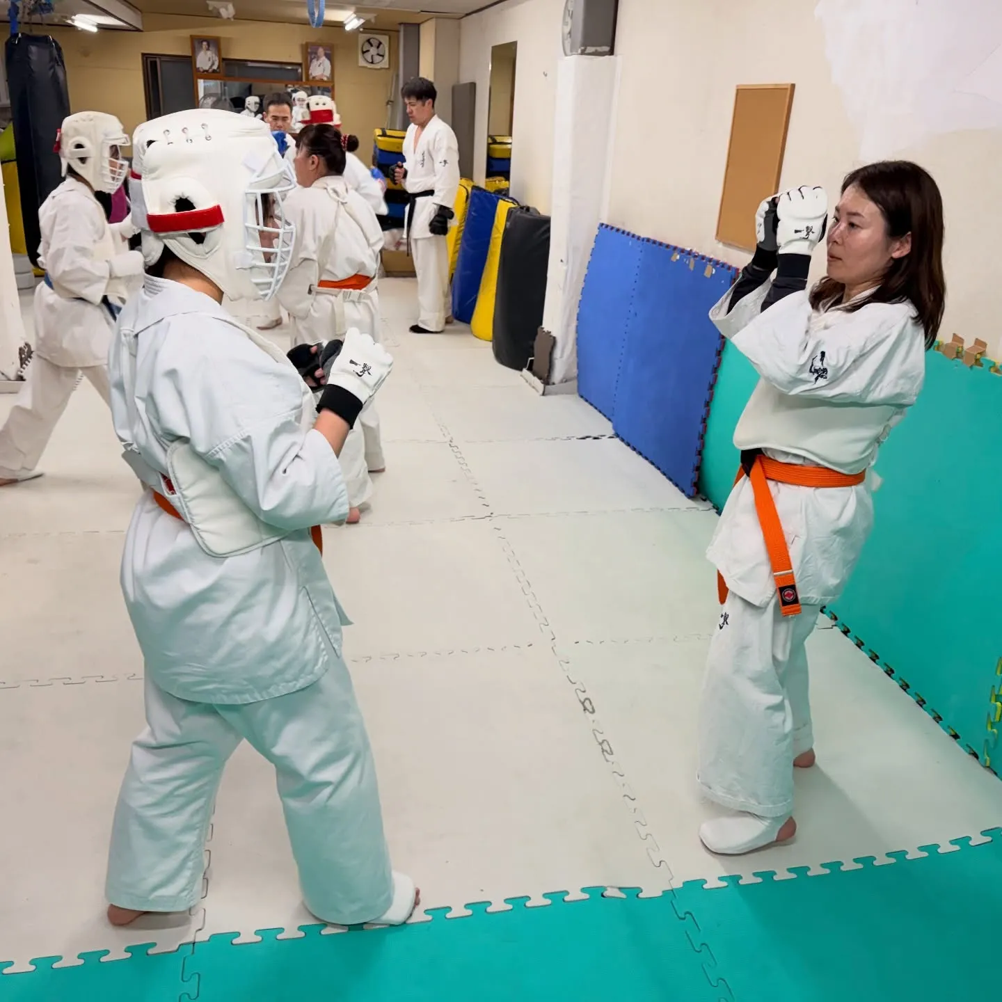 この寒さの中みんな頑張りました！