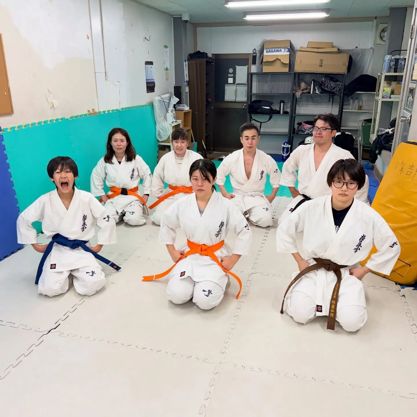 この寒さの中みんな頑張りました！