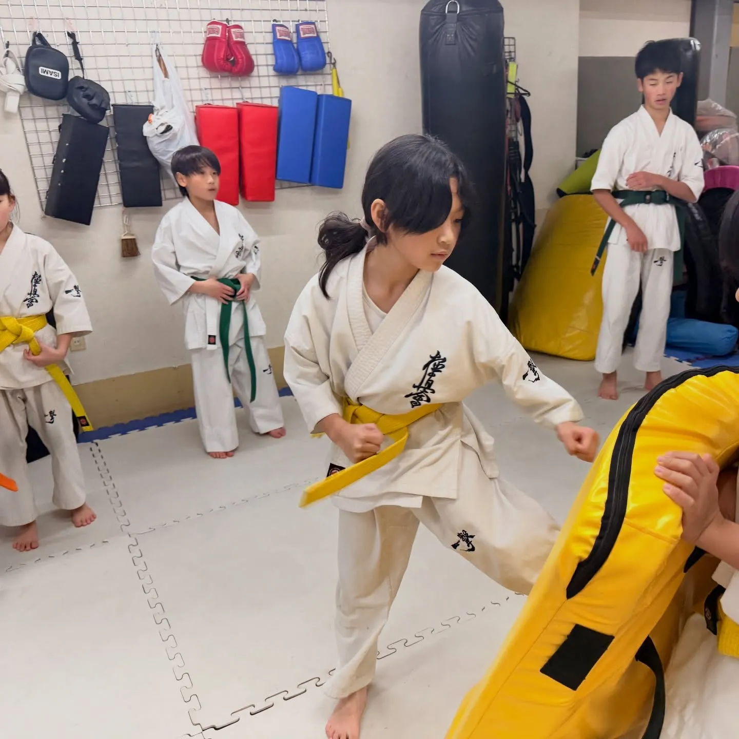 寒い日が続きますが、みんな頑張ってます！