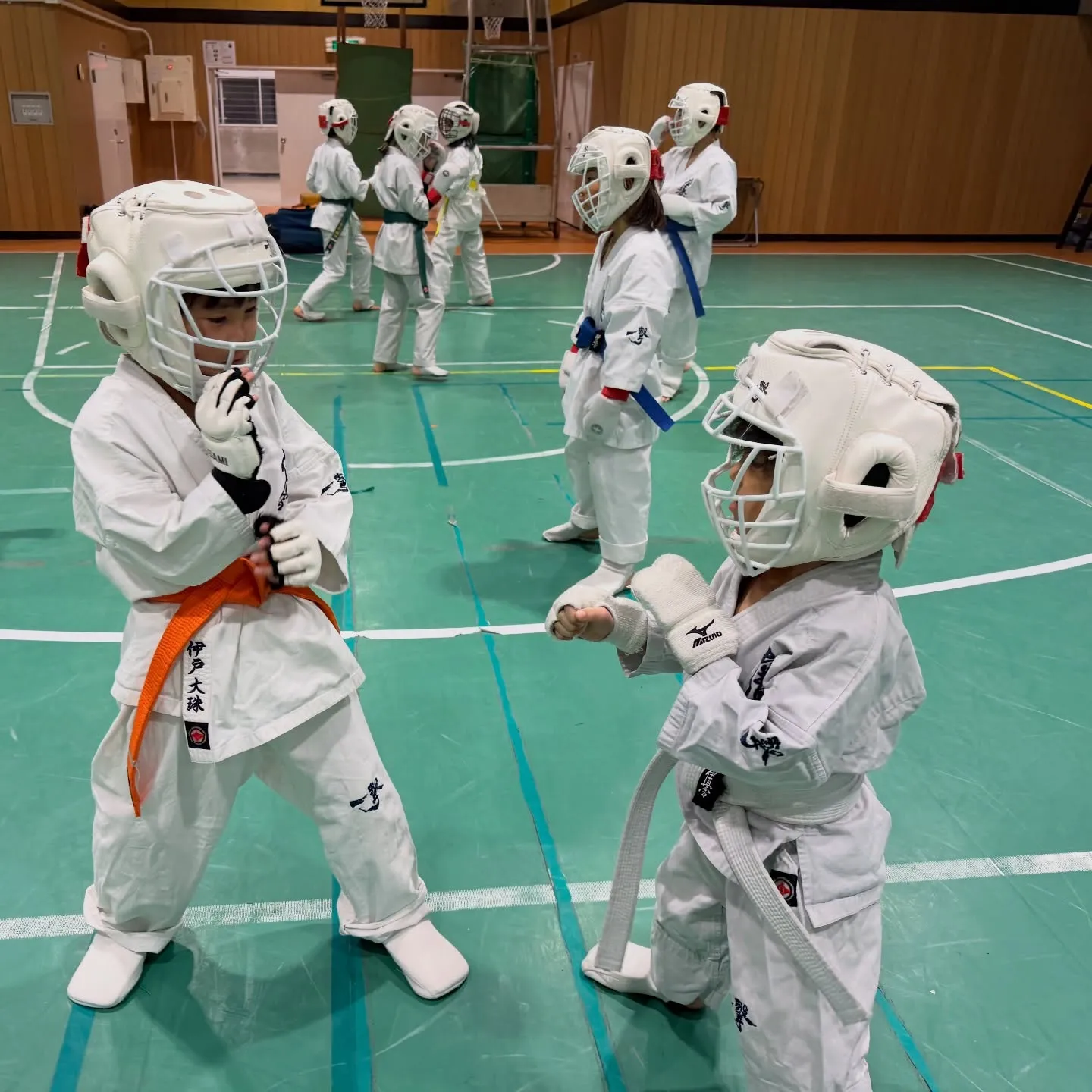 今日は寒さもマシで稽古しやすかったです！