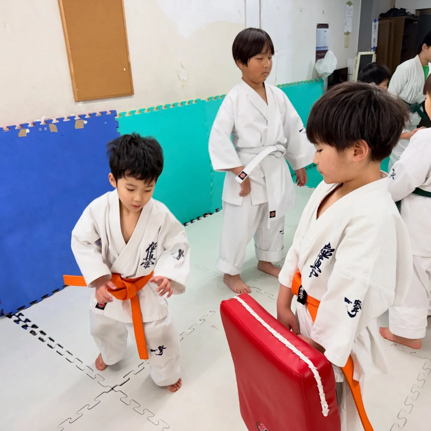 めちゃくちゃ寒かったですが少年部は元気でした！