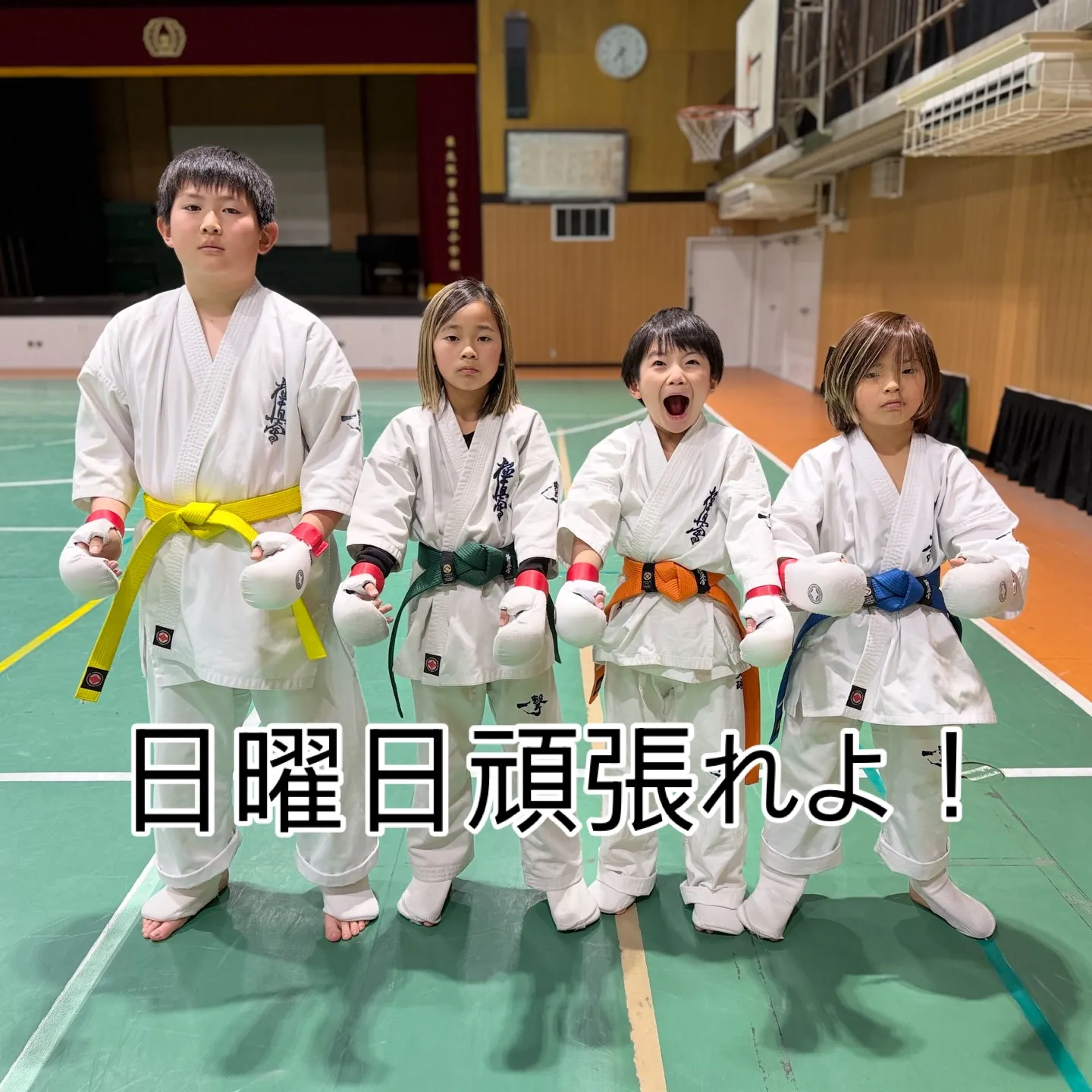 今日も稽古頑張りました！