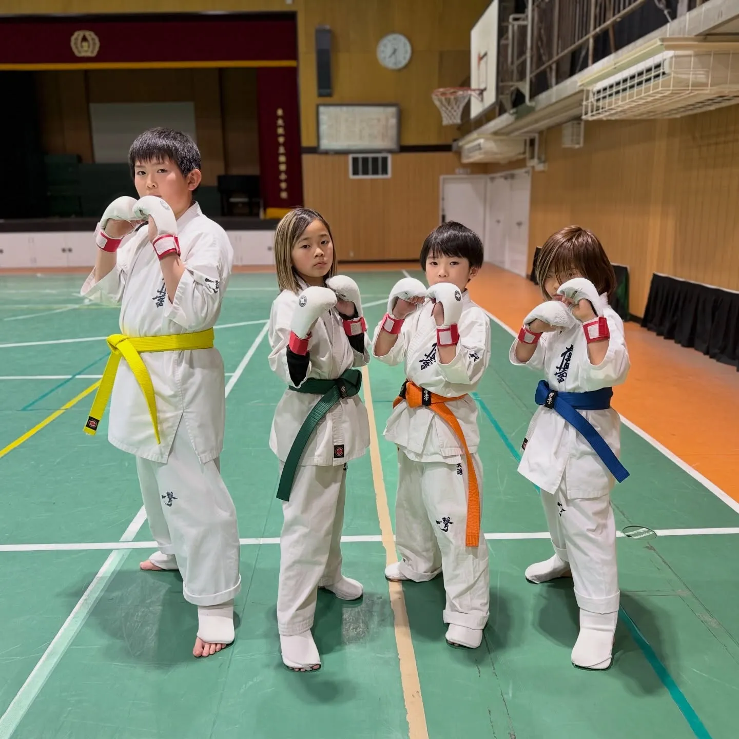今日も稽古頑張りました！