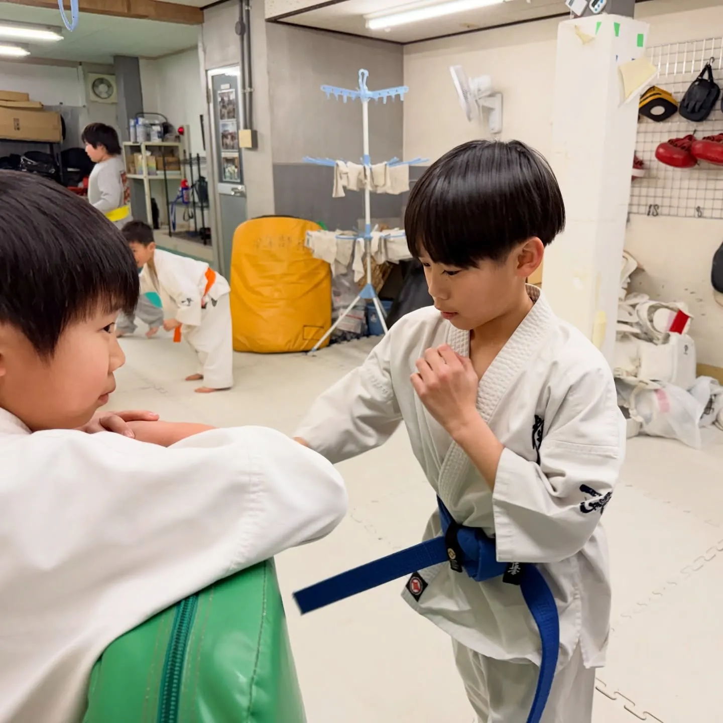 今日も寒かったね！