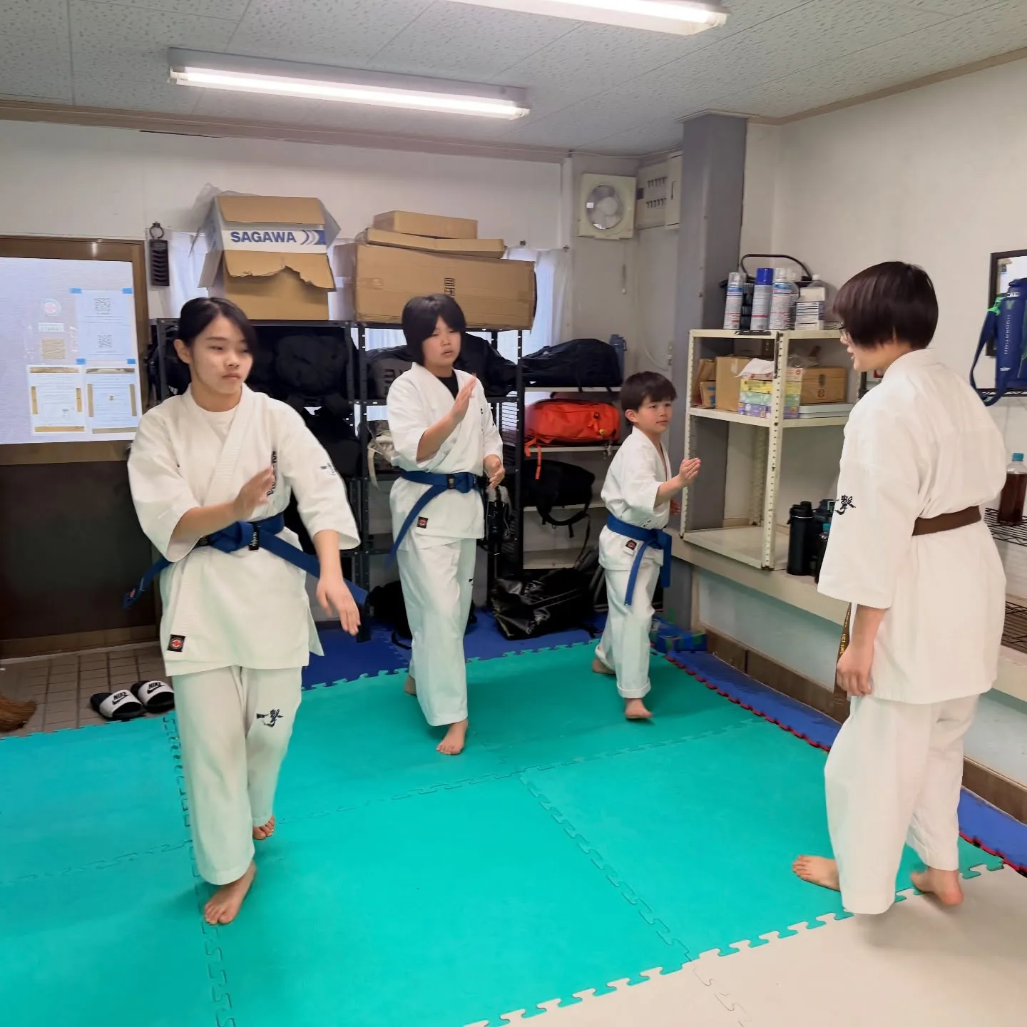 少年部！今日もよく頑張りました！