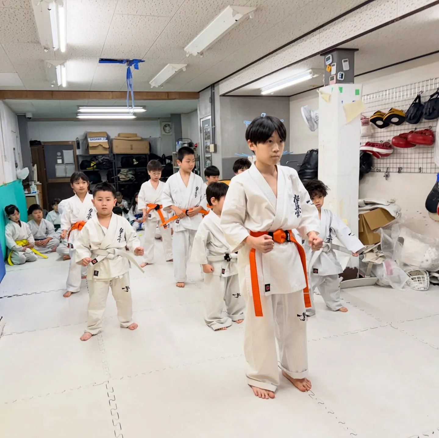 雨に負けず頑張りました！