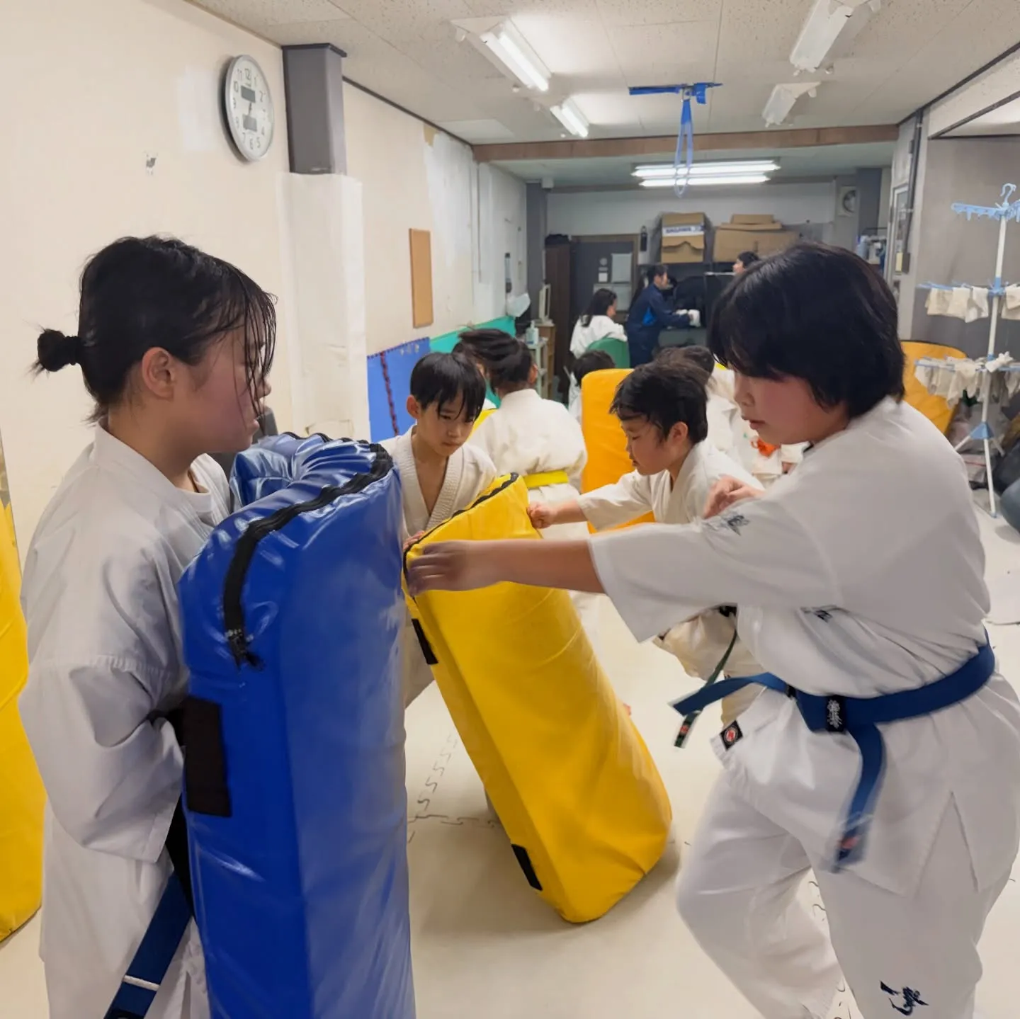 今日も頑張りました！