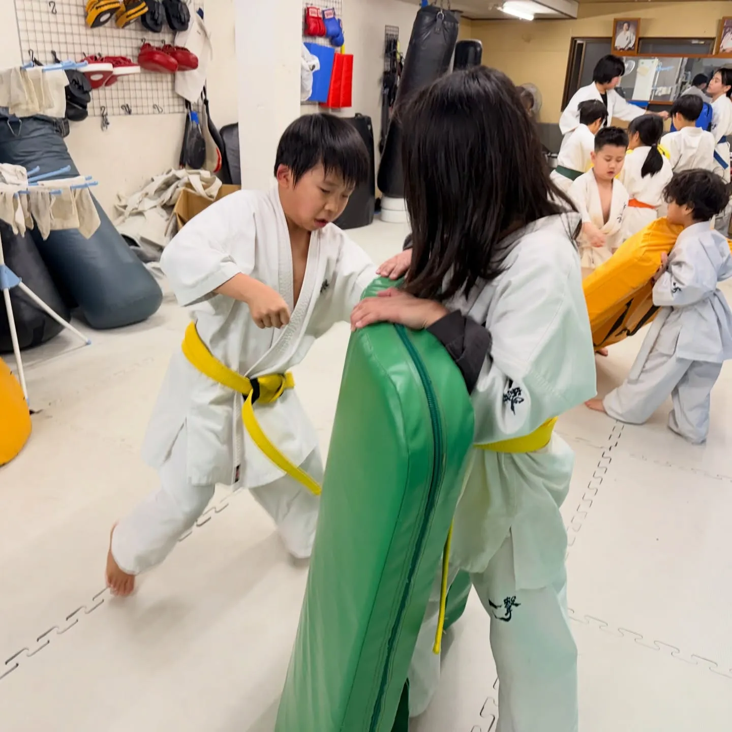 今日も頑張りました！