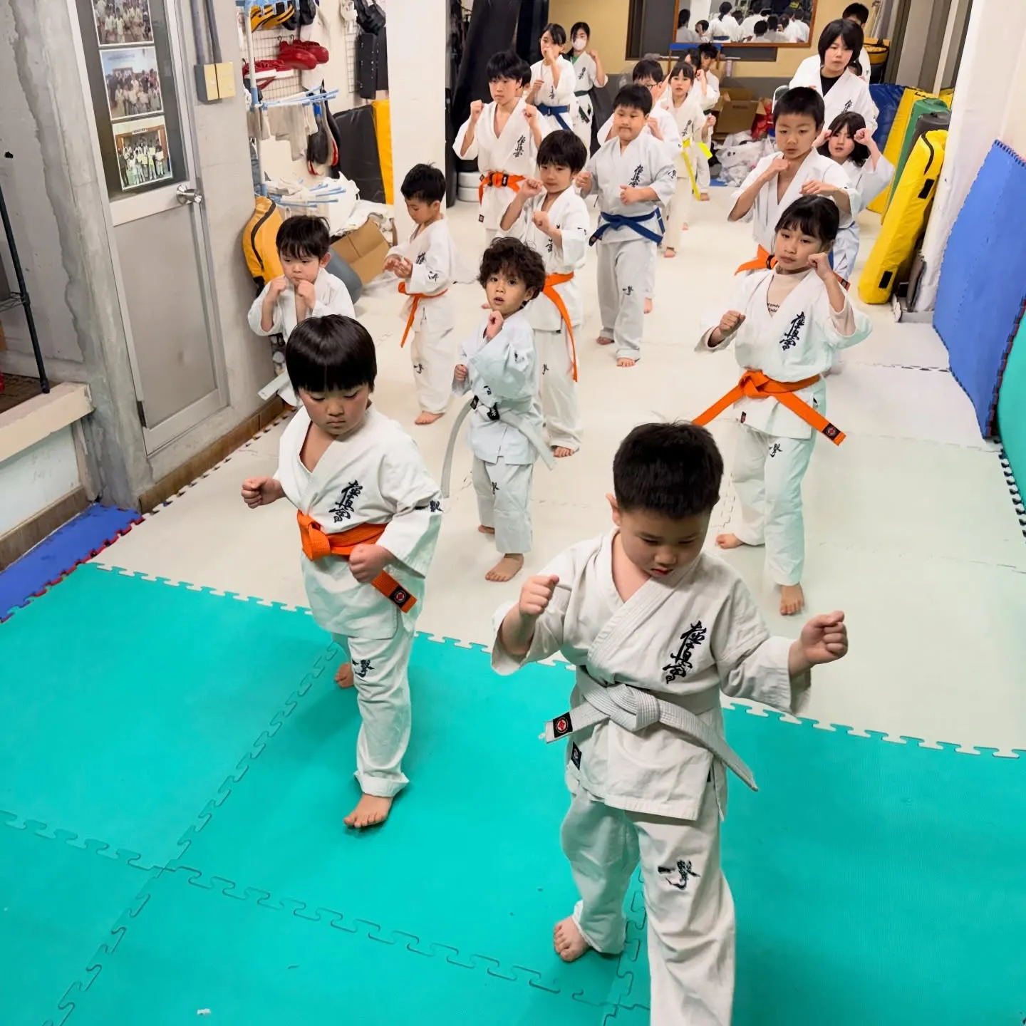 少年部！明日も頑張ろう！