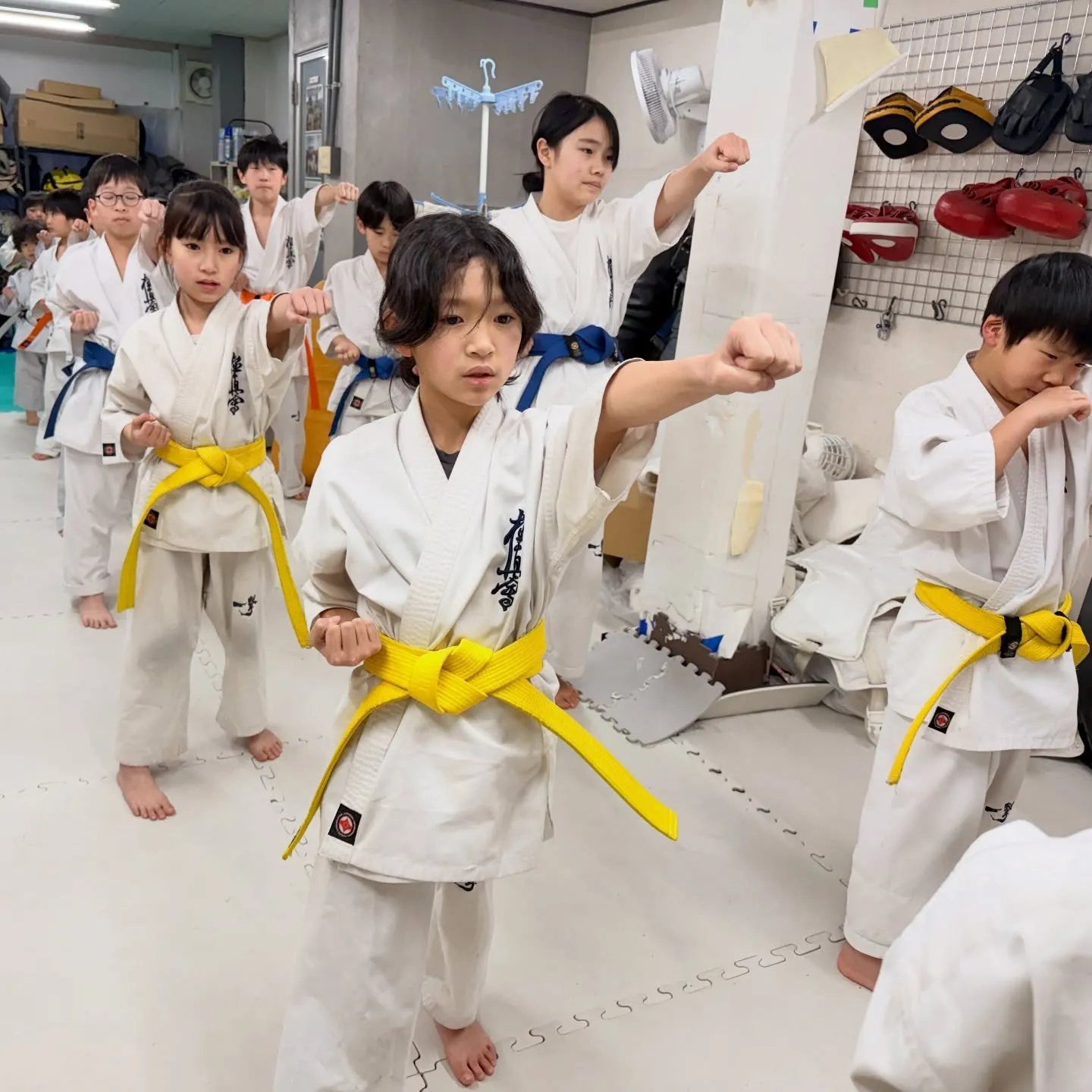 少年部！明日も頑張ろう！