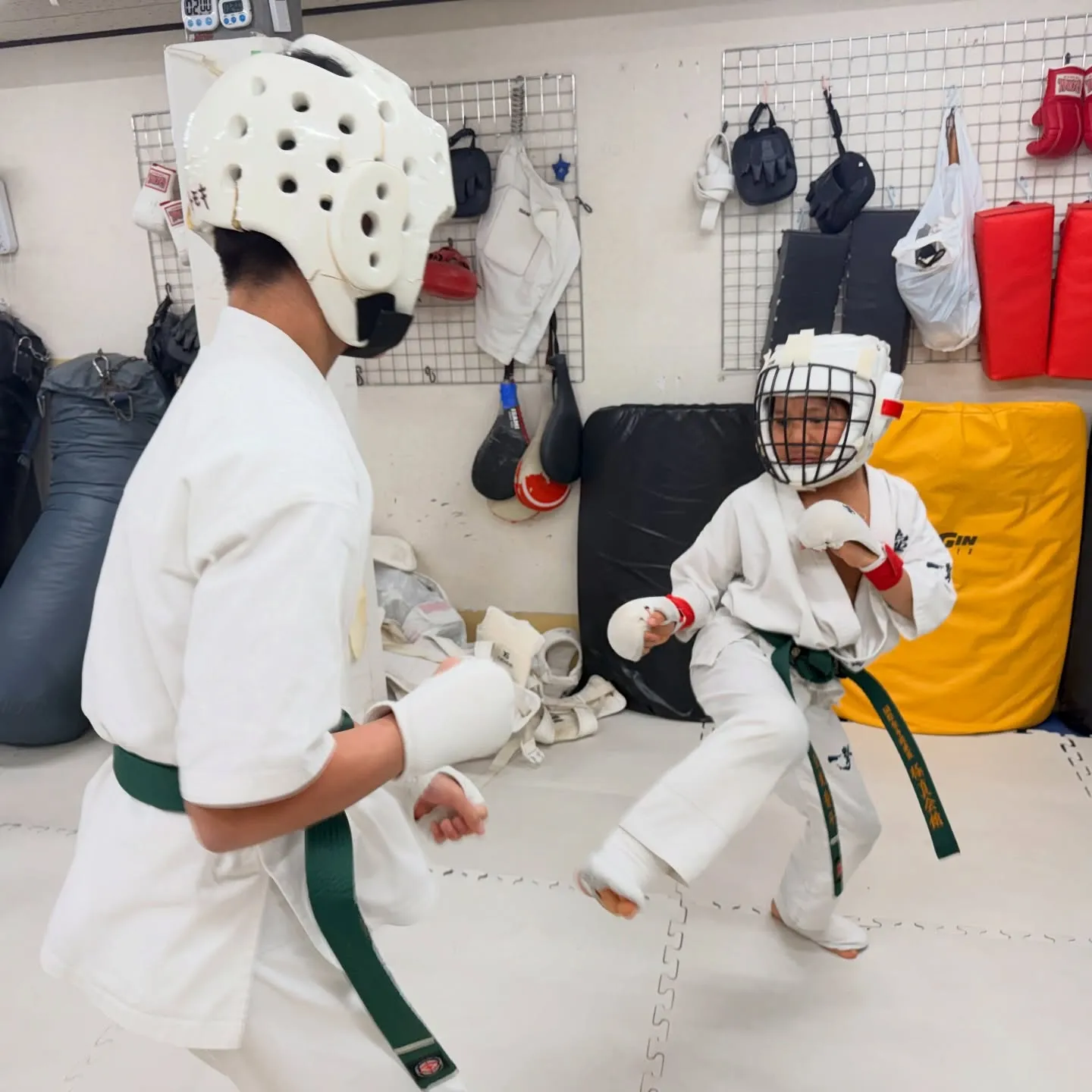 少年部！明日も頑張ろう！