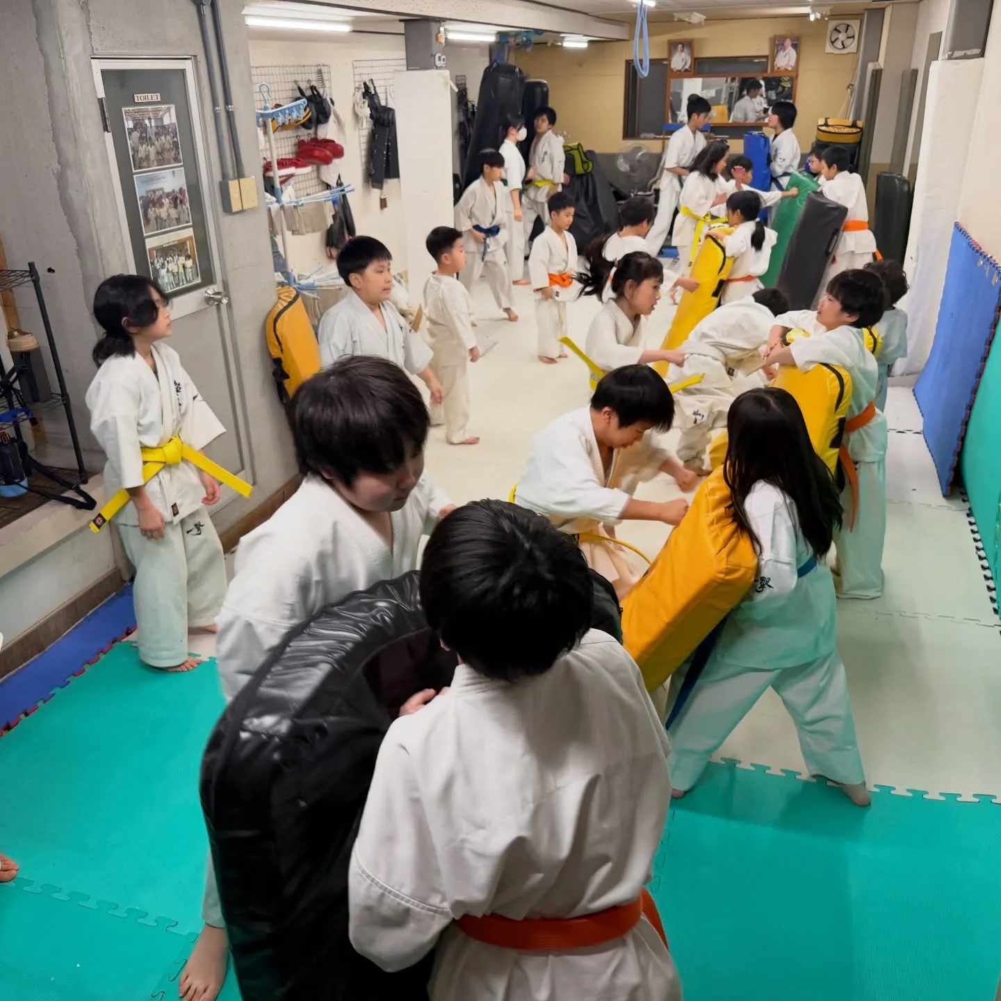 少年部！明日も頑張ろう！