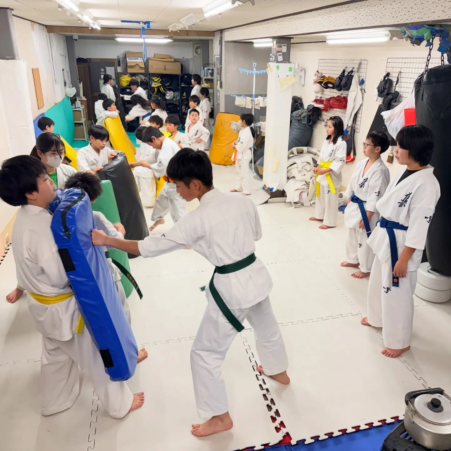 少年部！明日も頑張ろう！