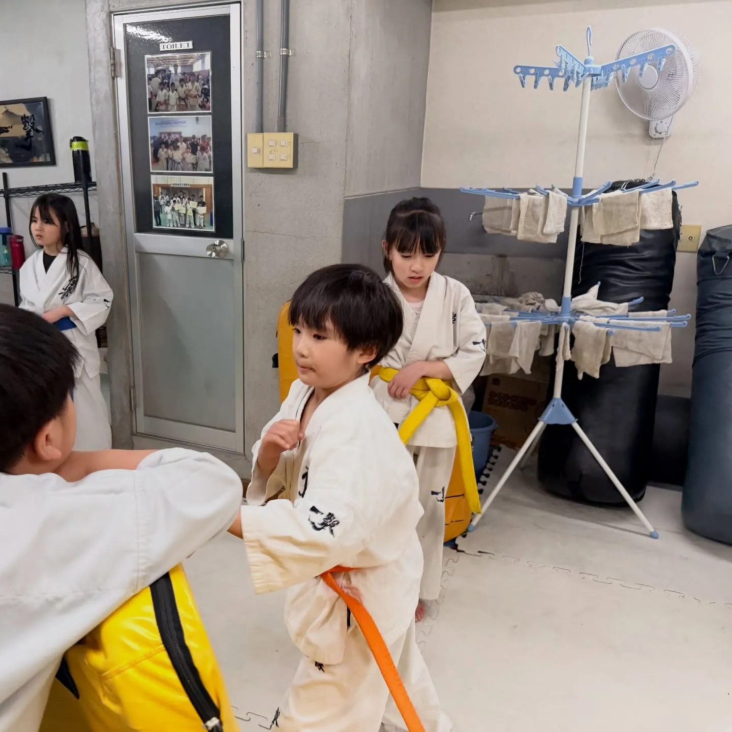 少年部！明日も頑張ろう！