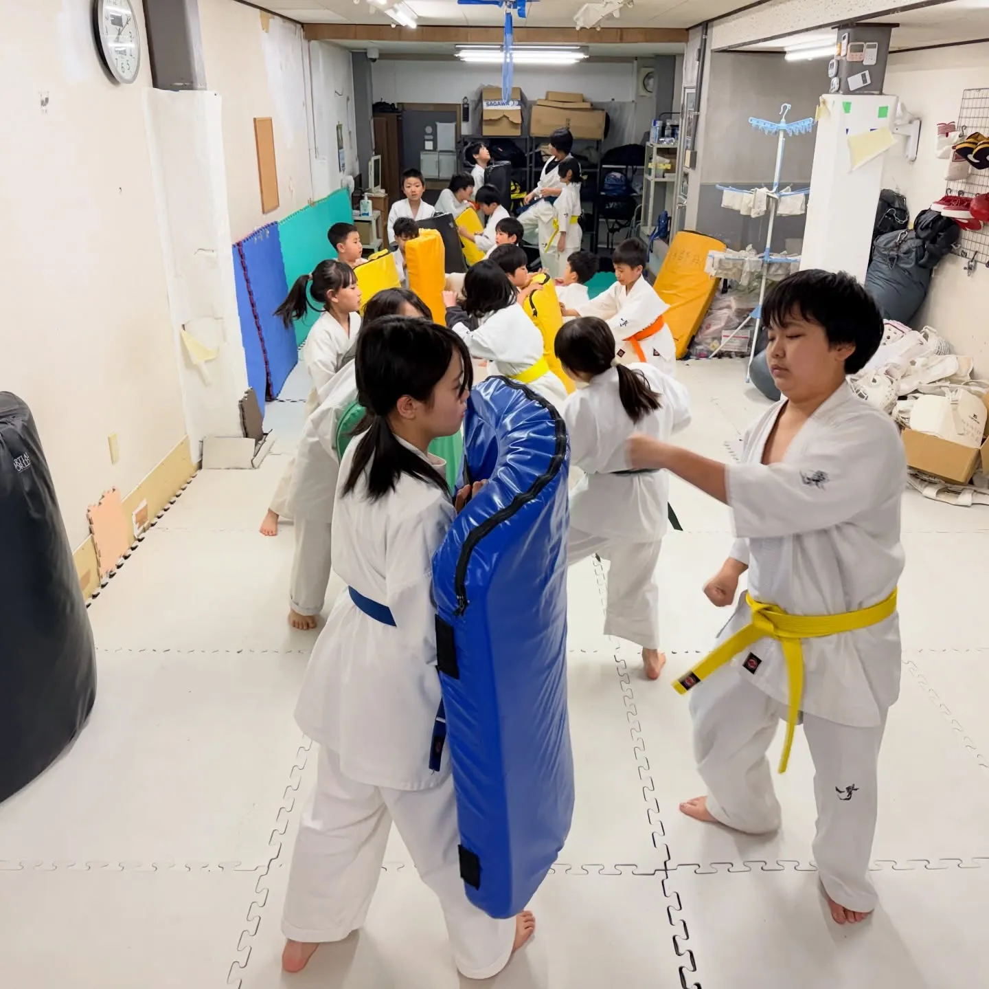 寒さに負けずに稽古頑張りました！