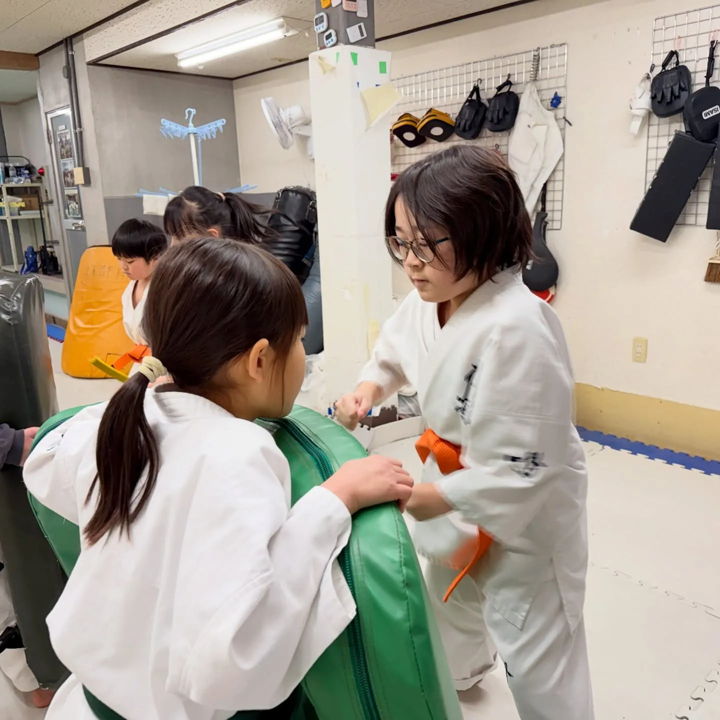 寒さに負けずに稽古頑張りました！