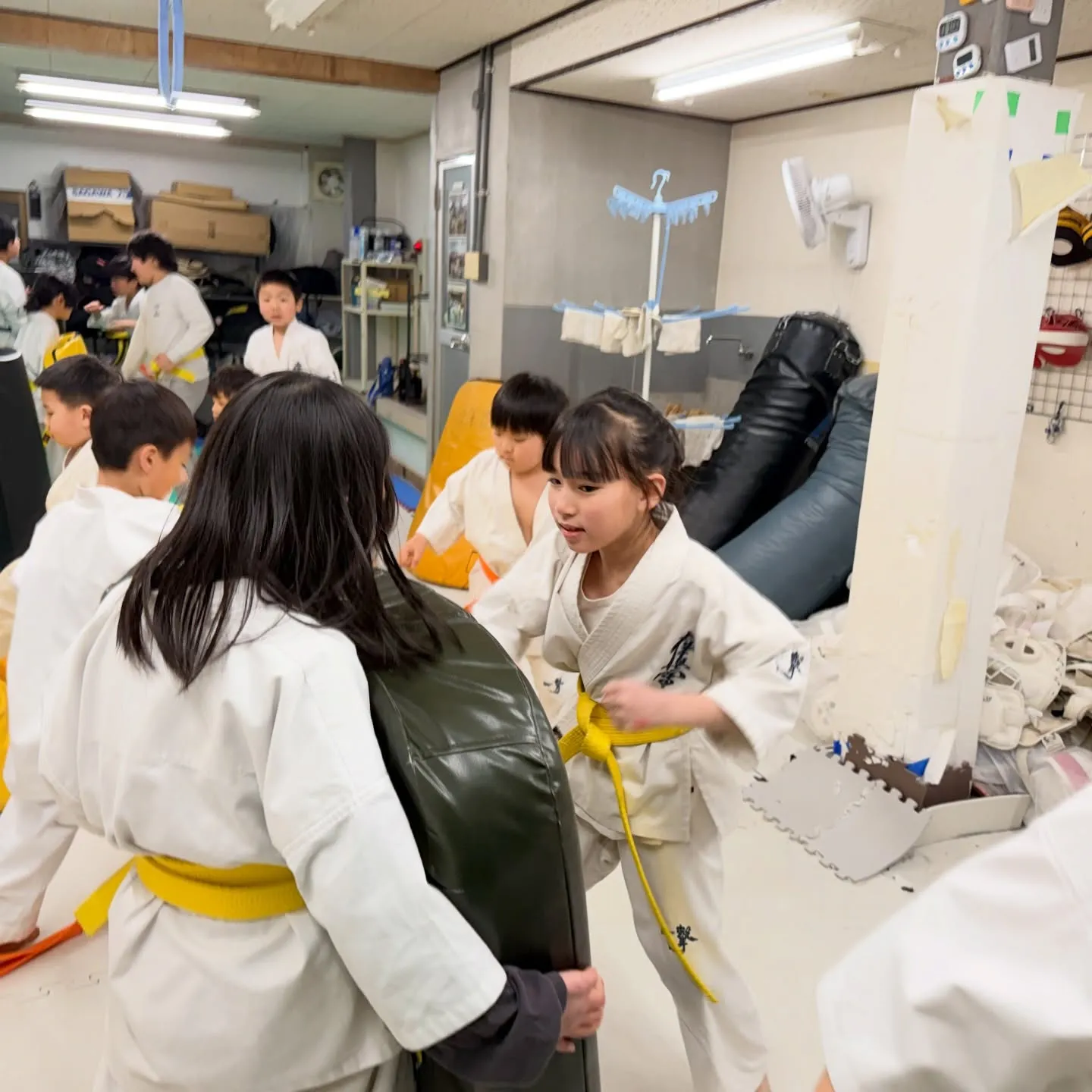 寒さに負けずに稽古頑張りました！