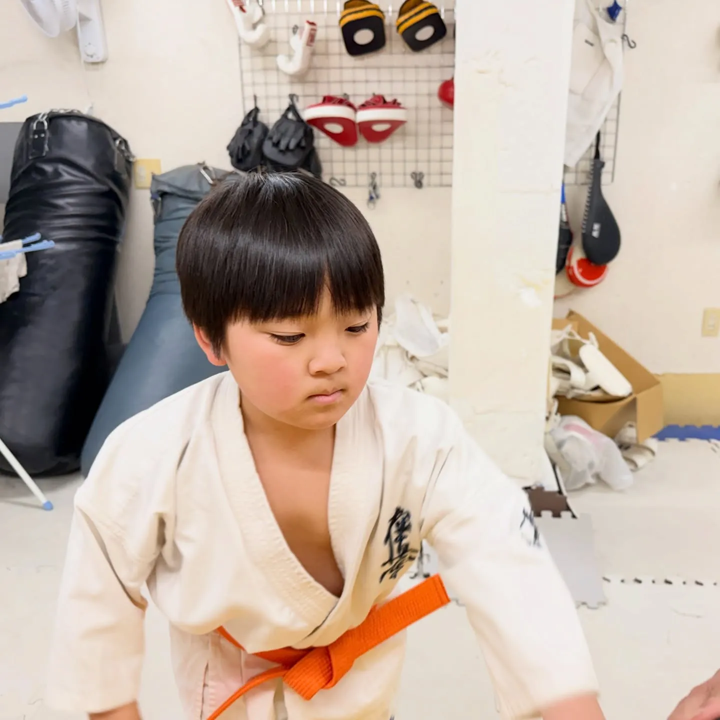 寒さに負けずに稽古頑張りました！