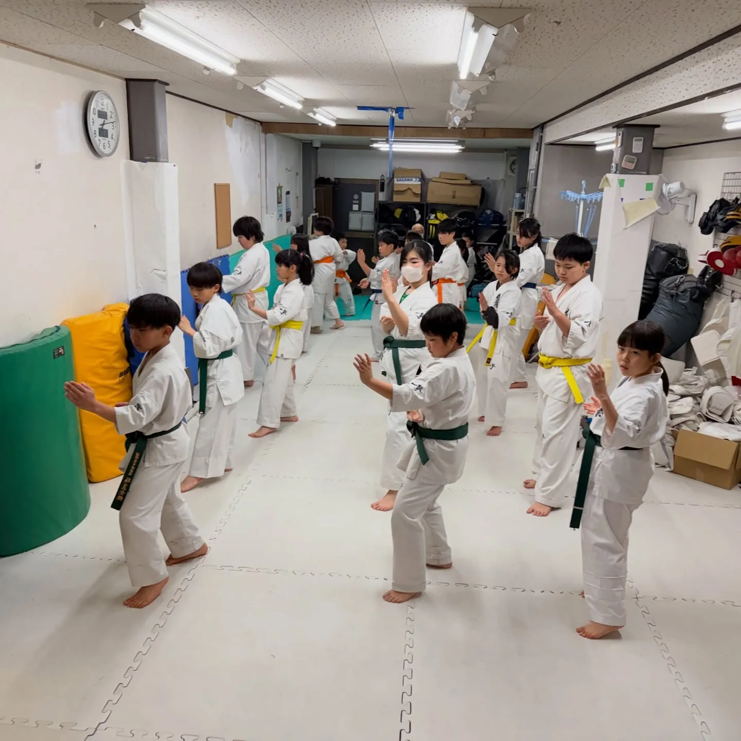 少し暖かくなりました！