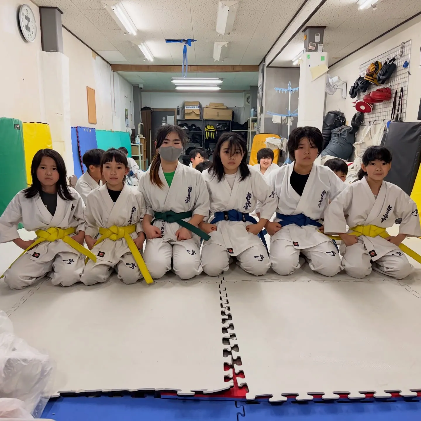 女子頑張ってます！押忍！