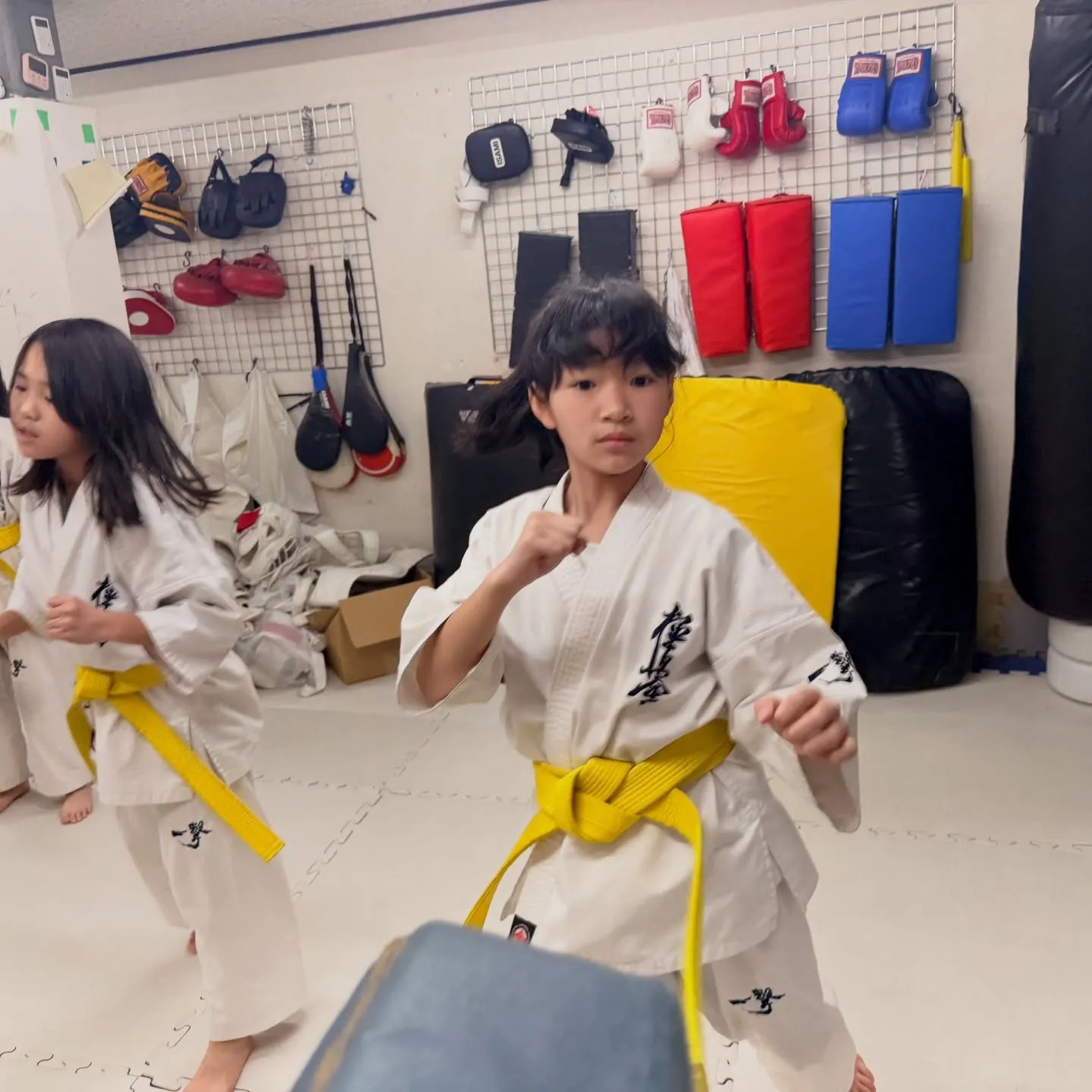 女子頑張ってます！押忍！