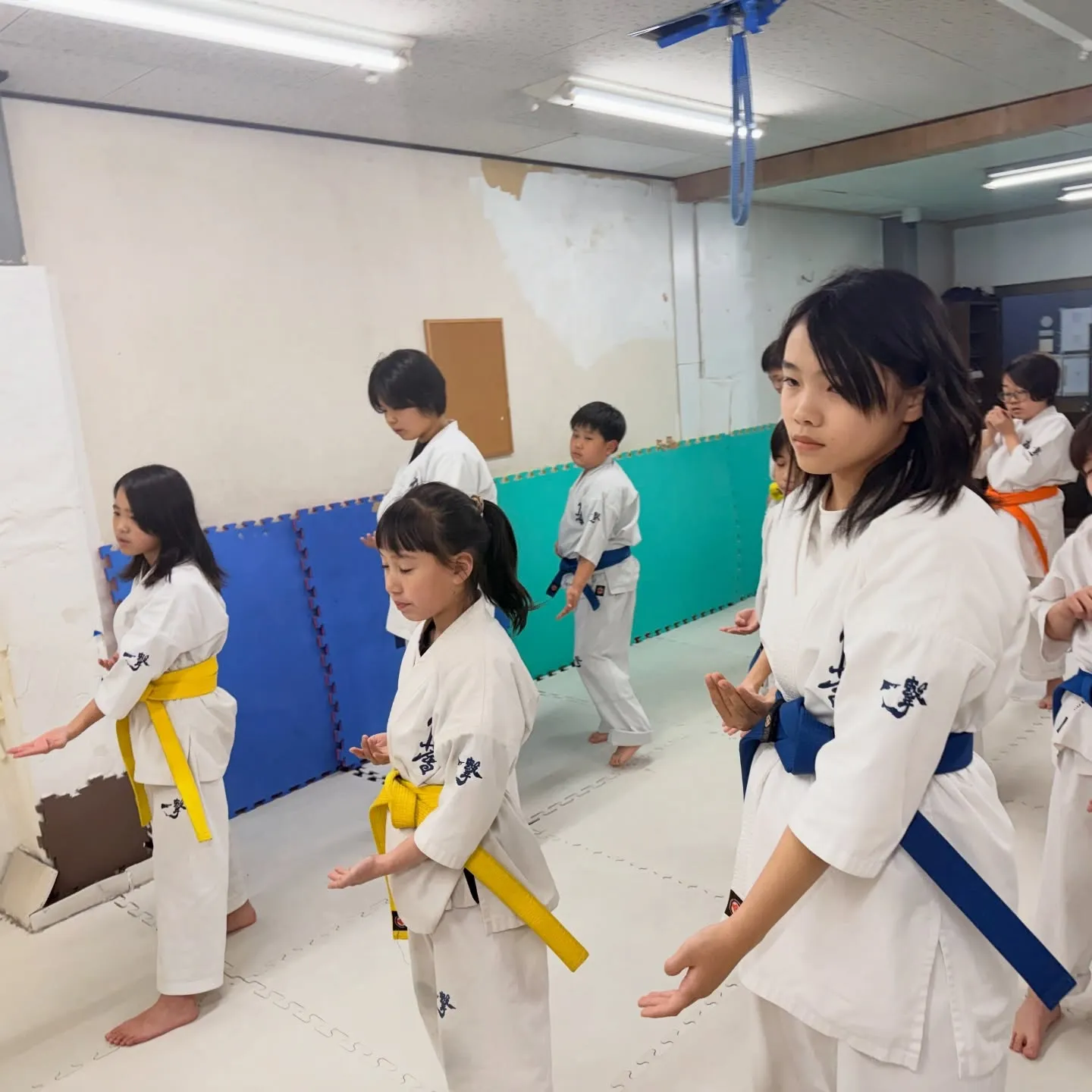 女子頑張ってます！押忍！