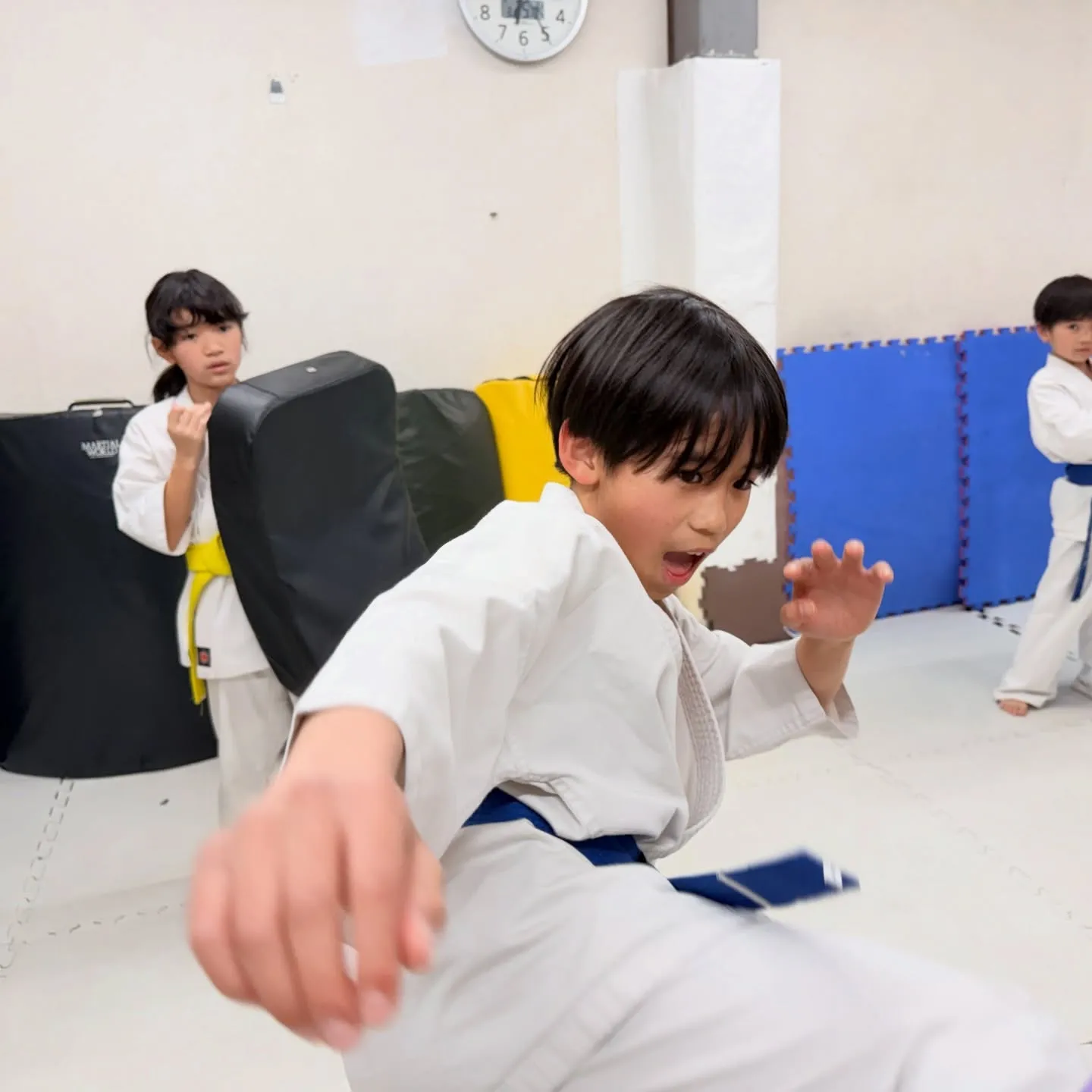 雨の中頑張りました！