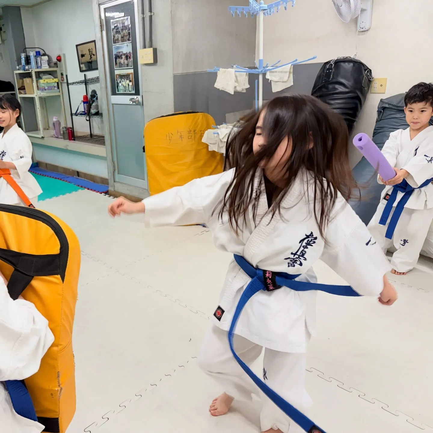 雨の中頑張りました！