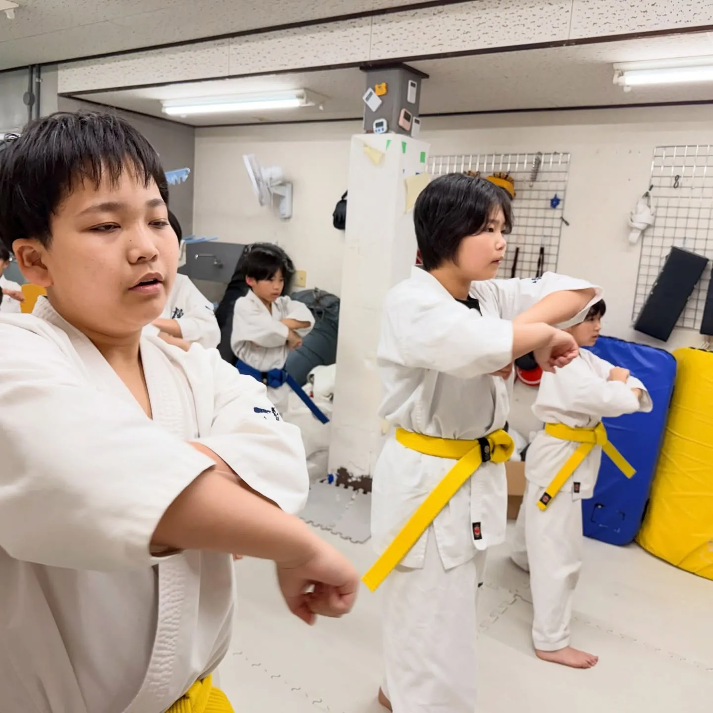 雨の中頑張りました！