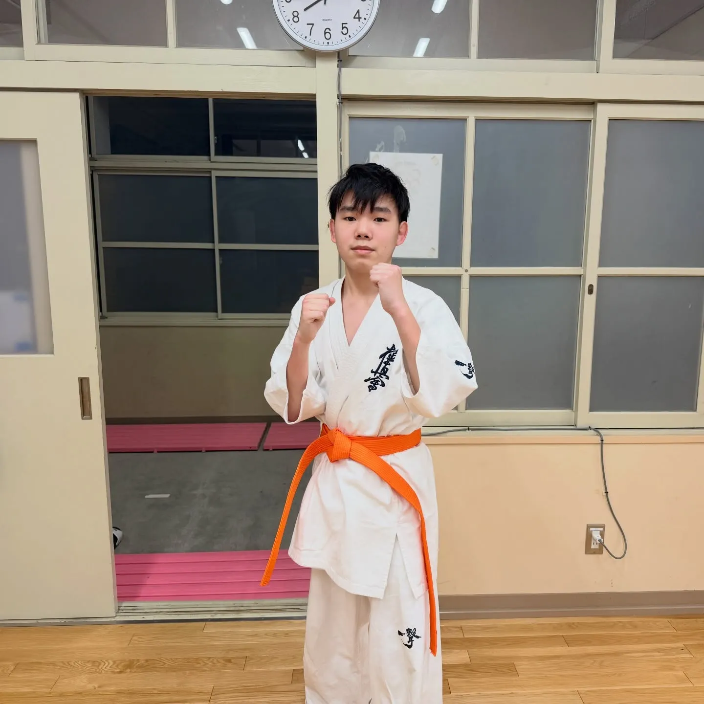 高校生から始めた生徒が色帯になりました！