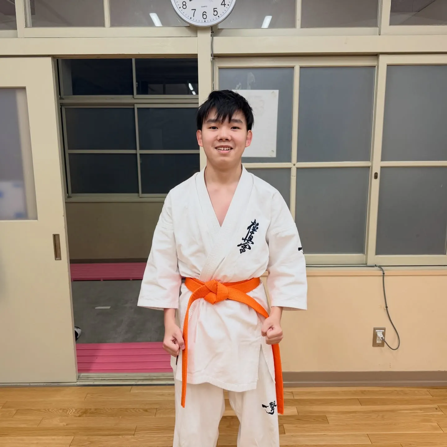 高校生から始めた生徒が色帯になりました！