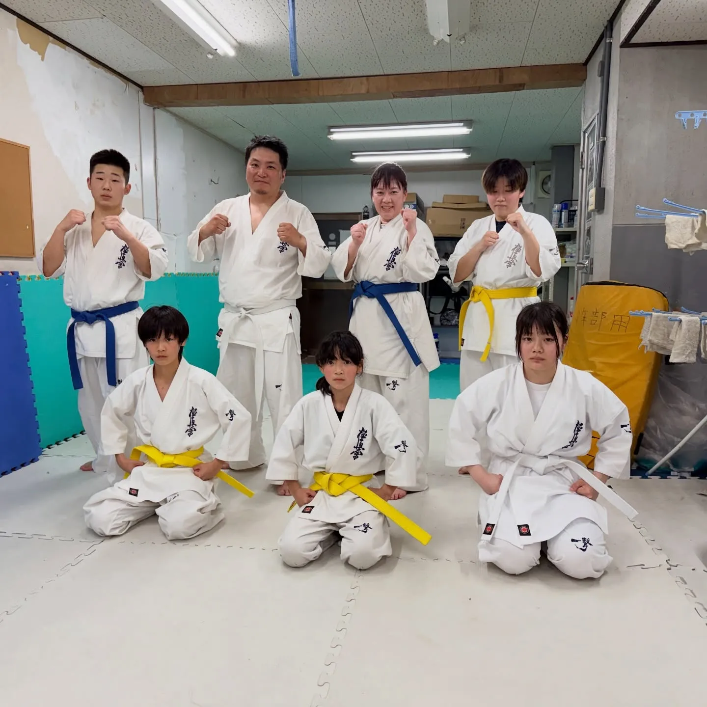 一般部！稽古しやすくなったね！