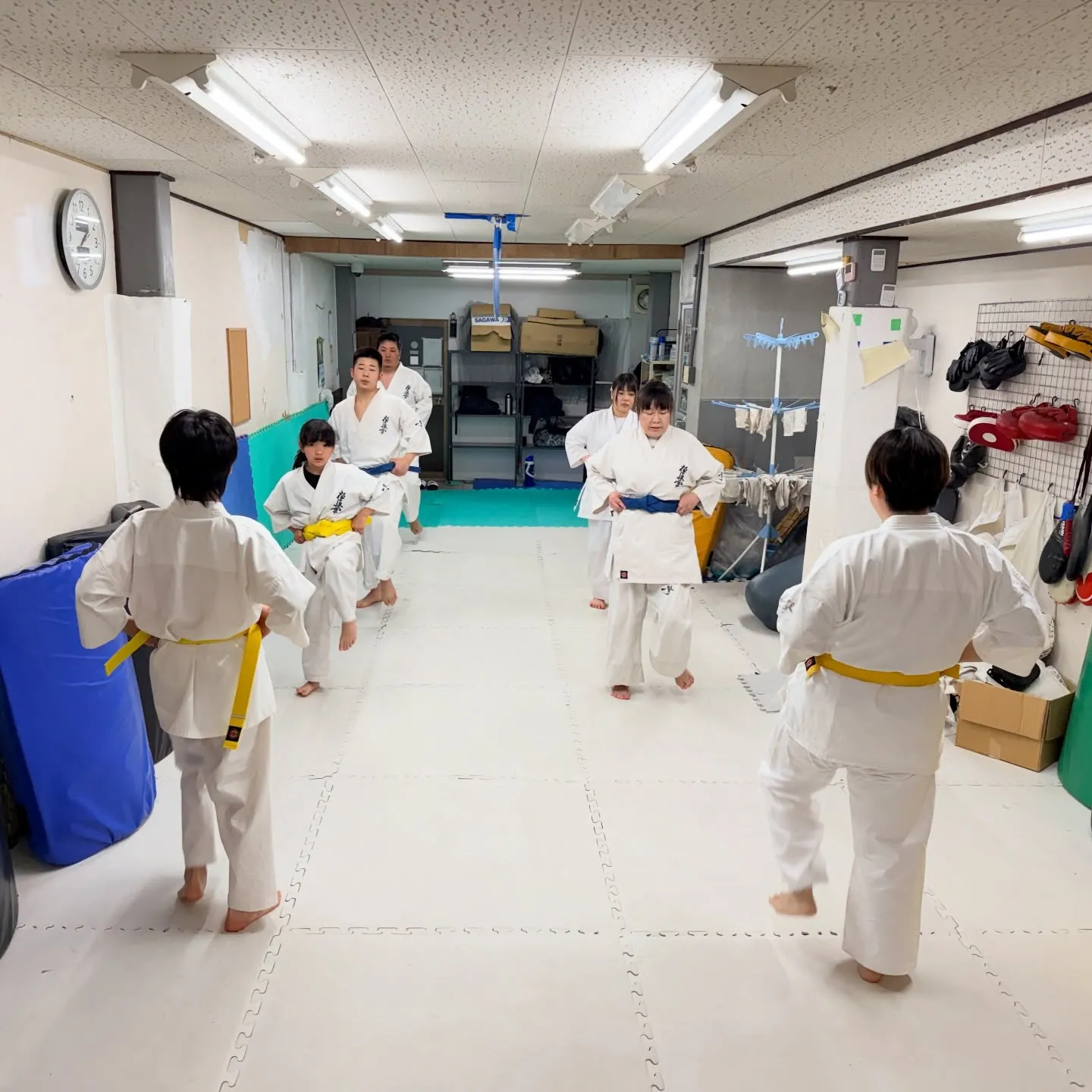 一般部！稽古しやすくなったね！
