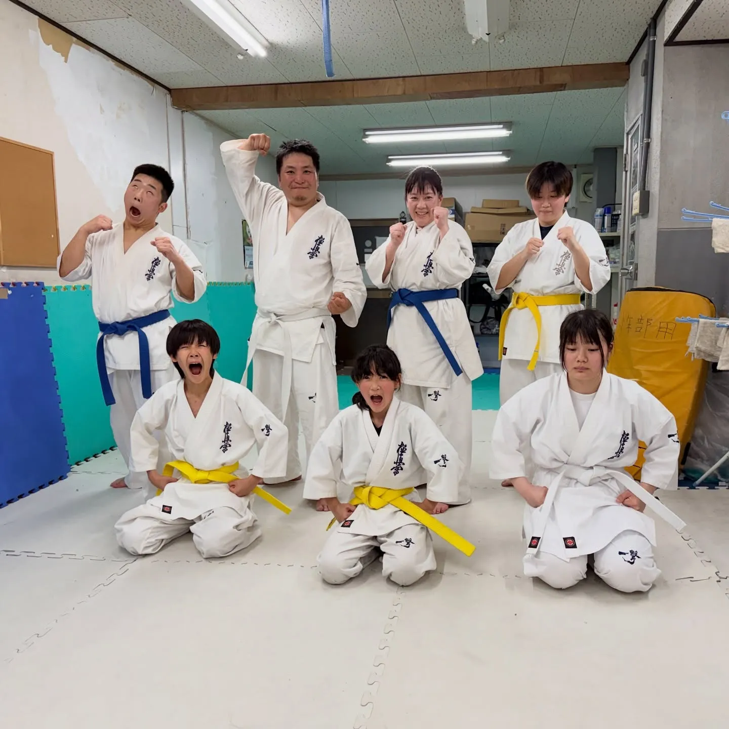 一般部！稽古しやすくなったね！