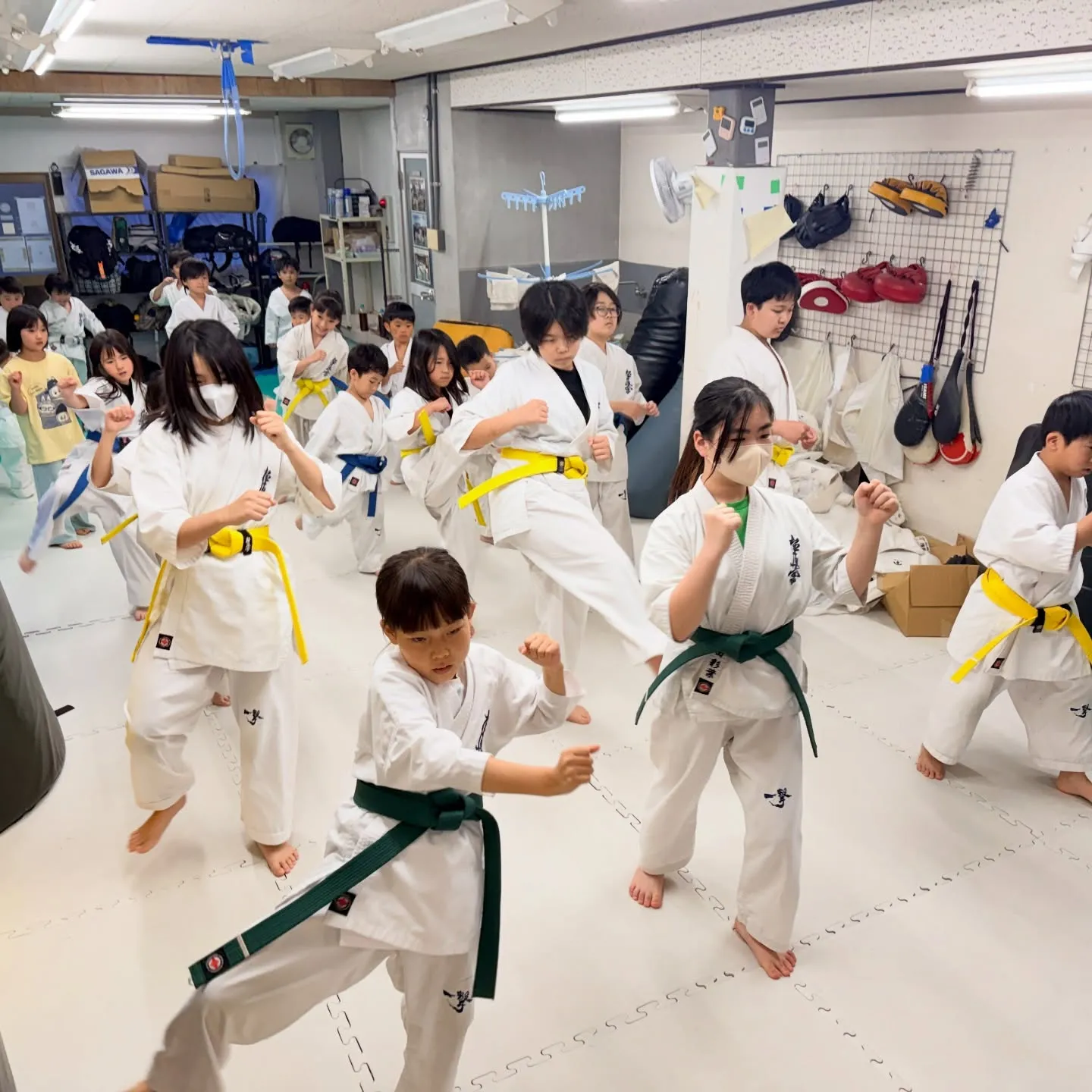 少年部！入学式や新学期スタートするが、稽古頑張ろう！