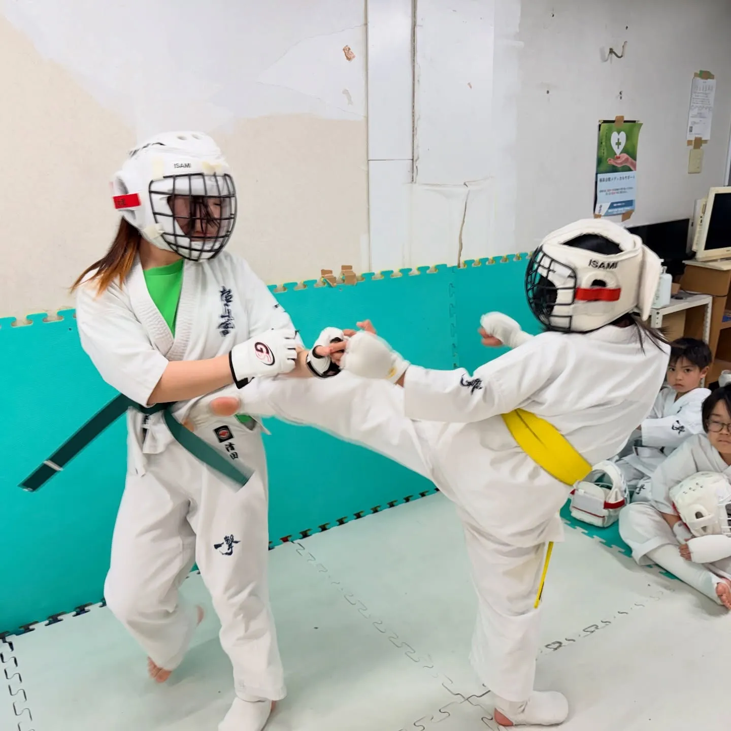 少年部！入学式や新学期スタートするが、稽古頑張ろう！