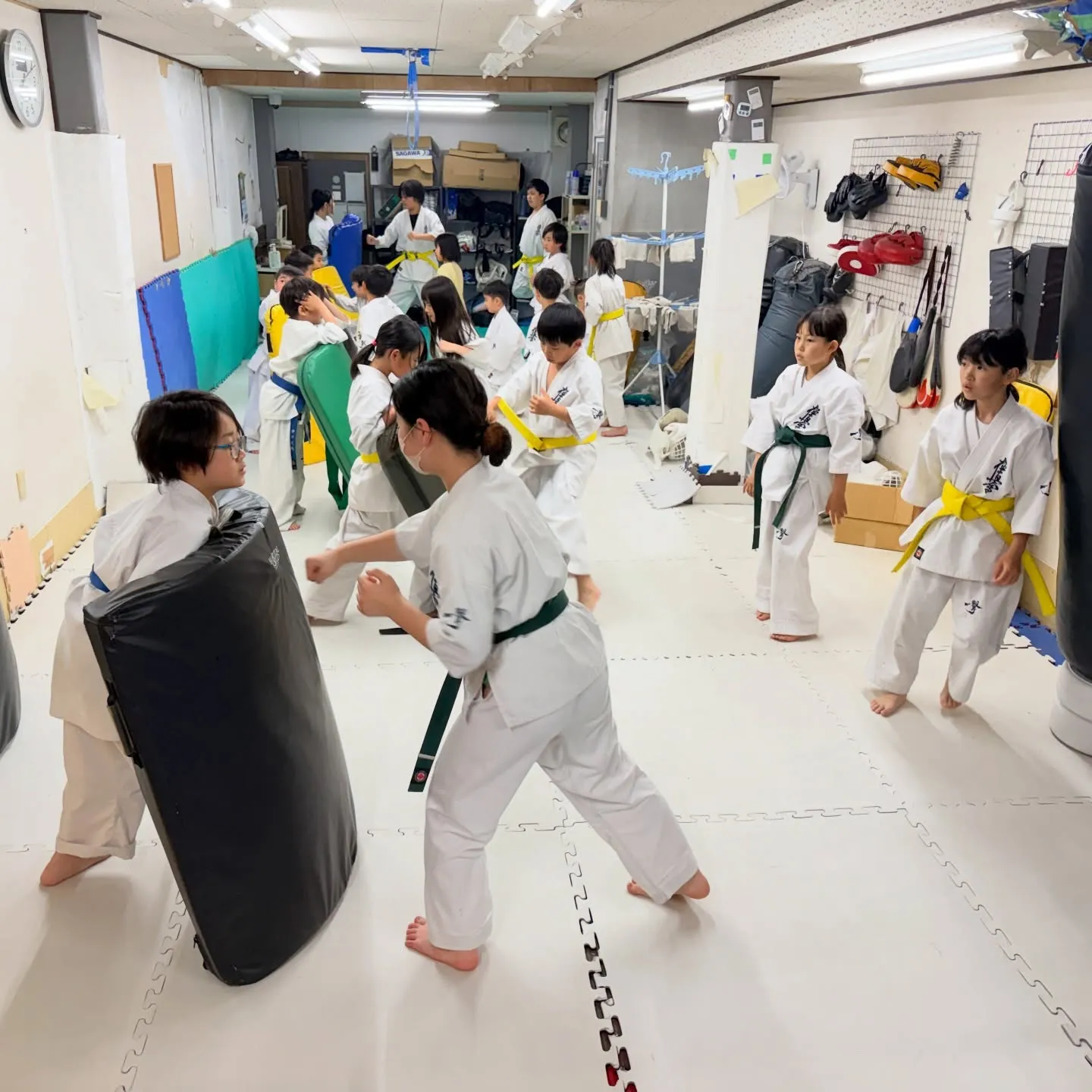 少年部！入学式や新学期スタートするが、稽古頑張ろう！