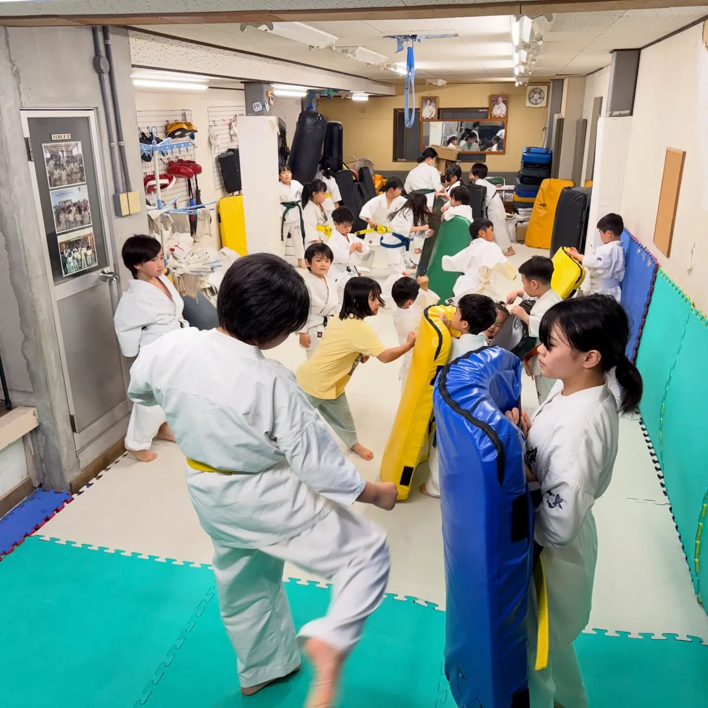 少年部！入学式や新学期スタートするが、稽古頑張ろう！